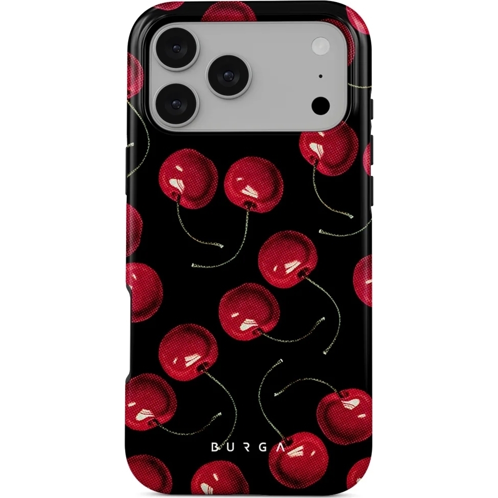 Etui Burga Tough Magnetic do iPhone 18 Pro, Cherrybomb