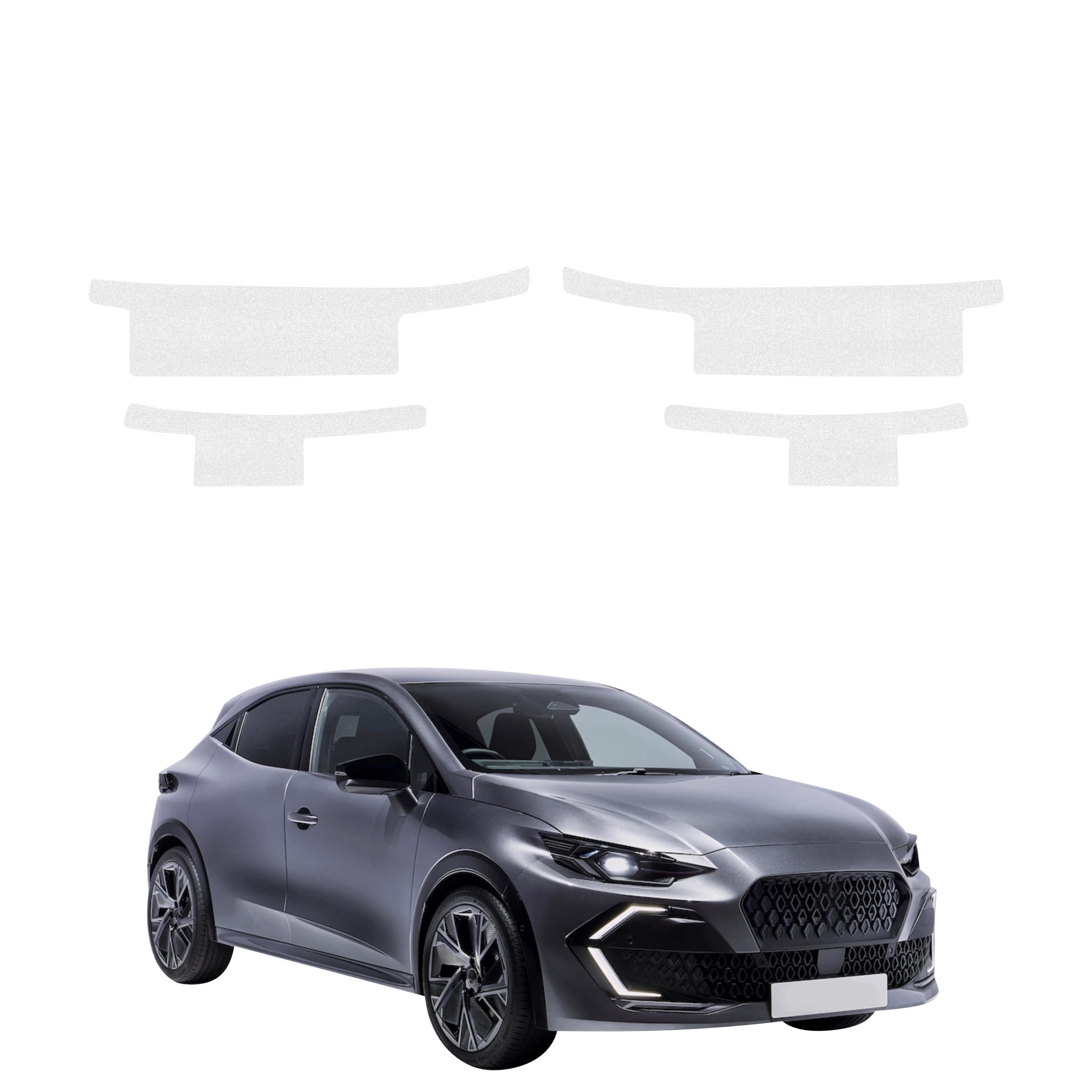 4w1 Bezbarwna powłoka techniczna Grizz Protector na progi Renault Clio 6 (2026)
