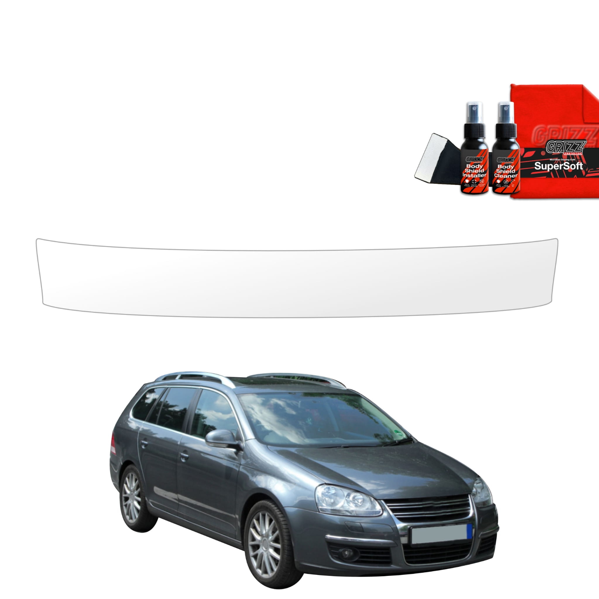 Folia ochronna na próg bagażnika Grizz Protector do Volkswagen Golf 5 Variant (2003-2009)