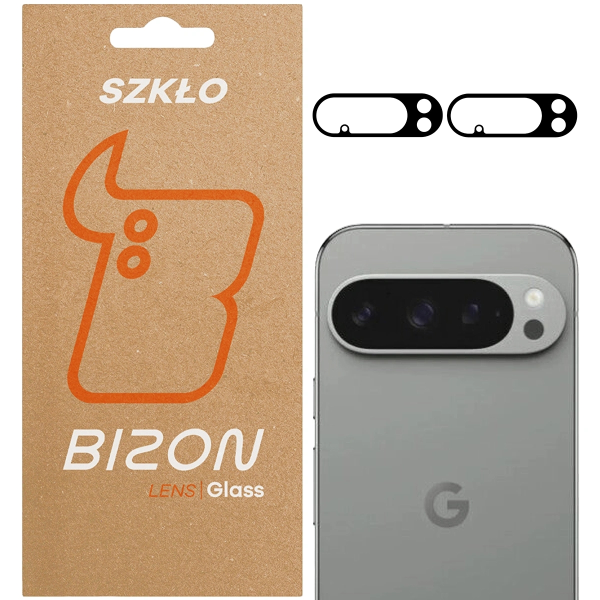 Image of Szkło na aparat Bizon Glass Lens do Pixel 10 Pro, 2 sztuki