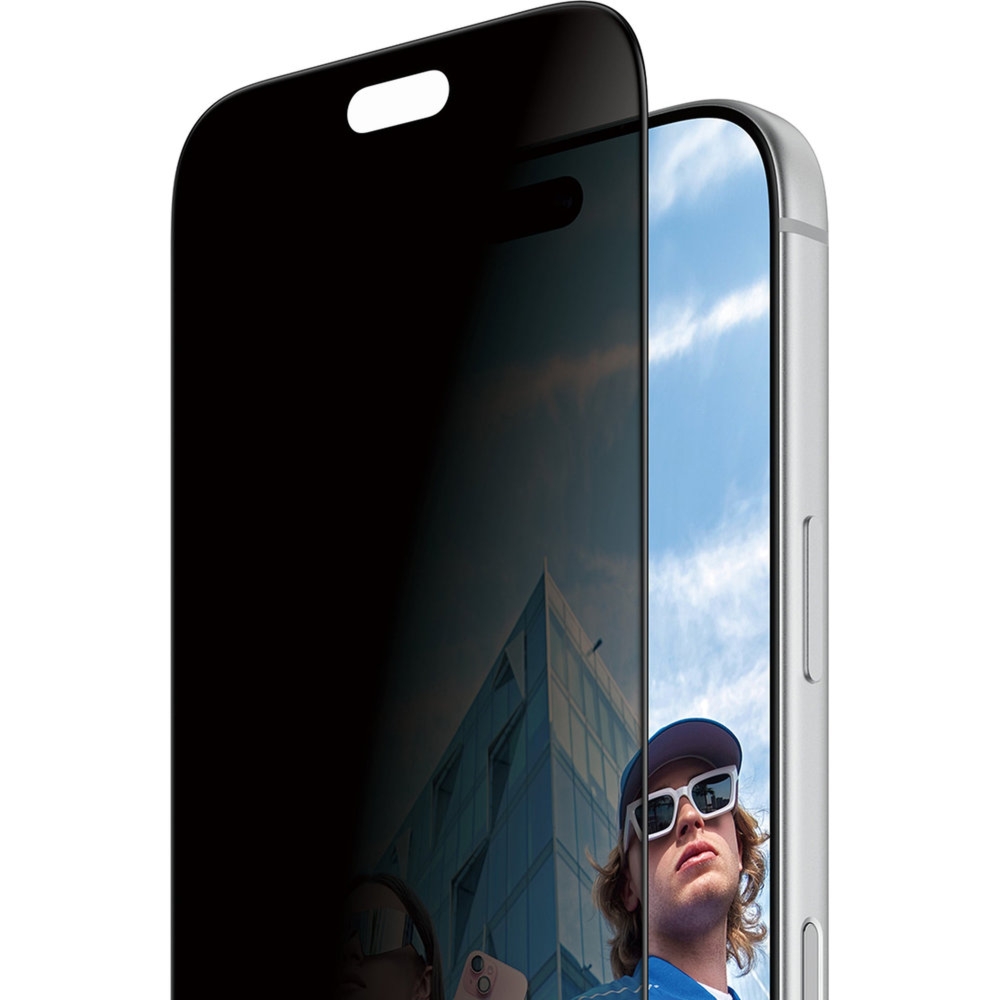 Szkło prywatyzujące z aplikatorem PanzerGlass 2-Way Privacy Ultra-Wide Fit FastFit do iPhone 18 Pro
