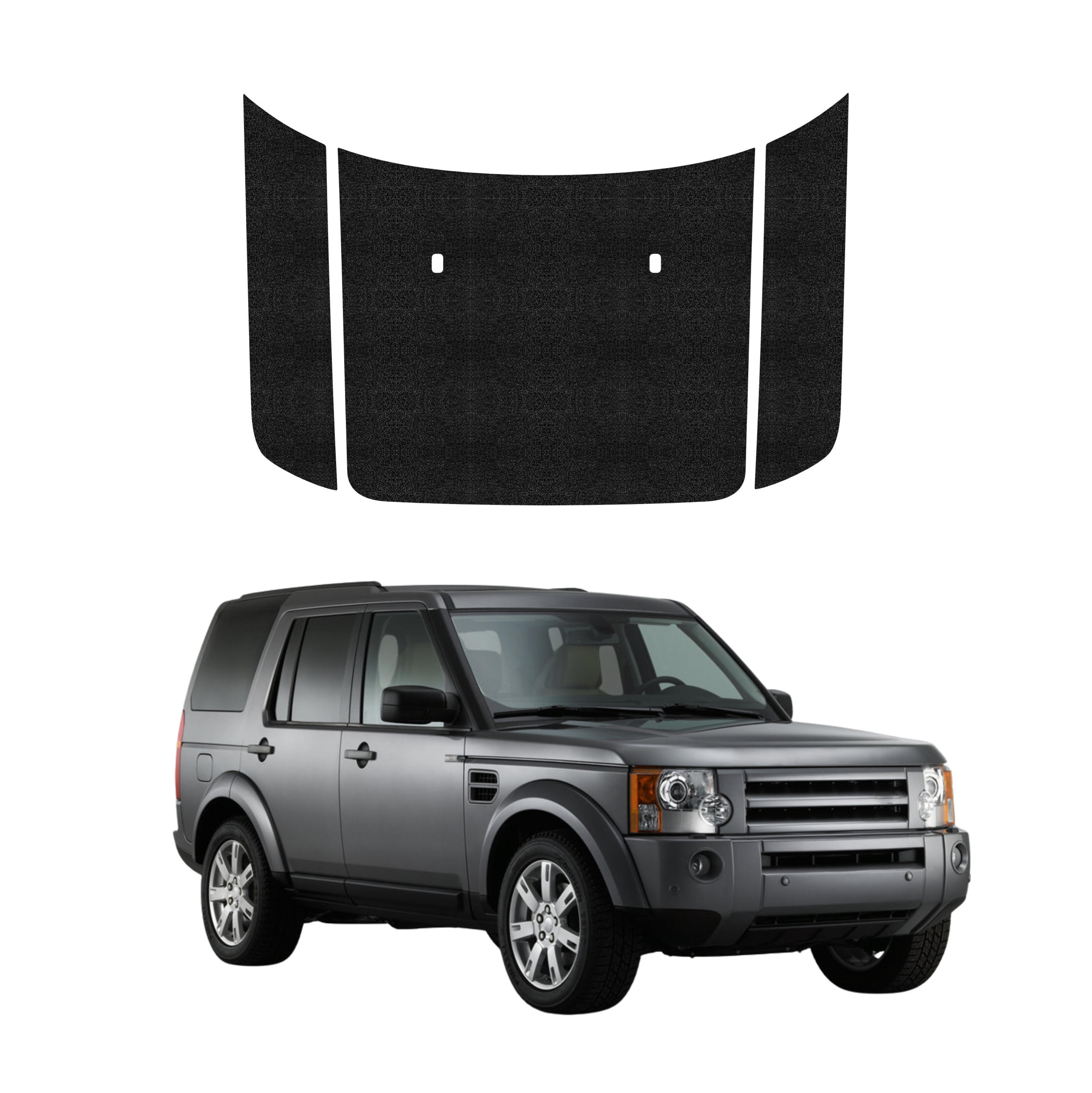 3w1 Czarna powłoka techniczna Grizz Protector na maskę Land Rover Discovery 3 (2004-2009)