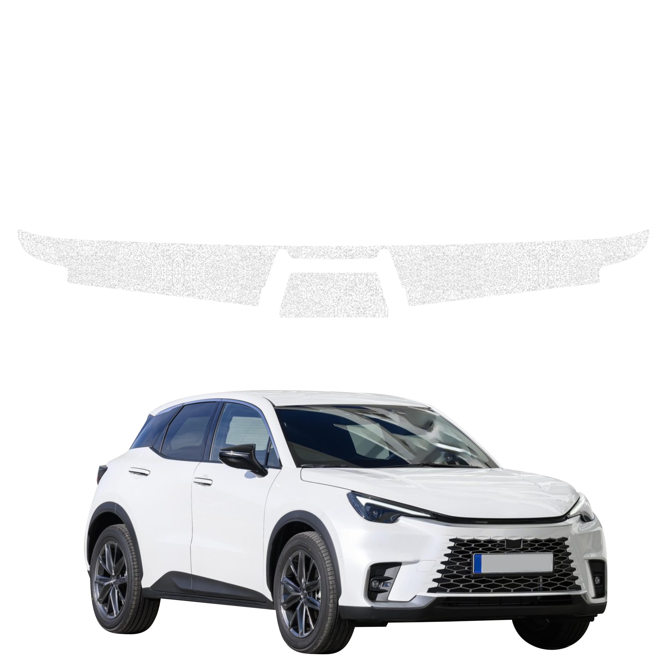 2w1 Biała powłoka techniczna Grizz Protector na próg bagażnika Lexus LBX (2023-2026)