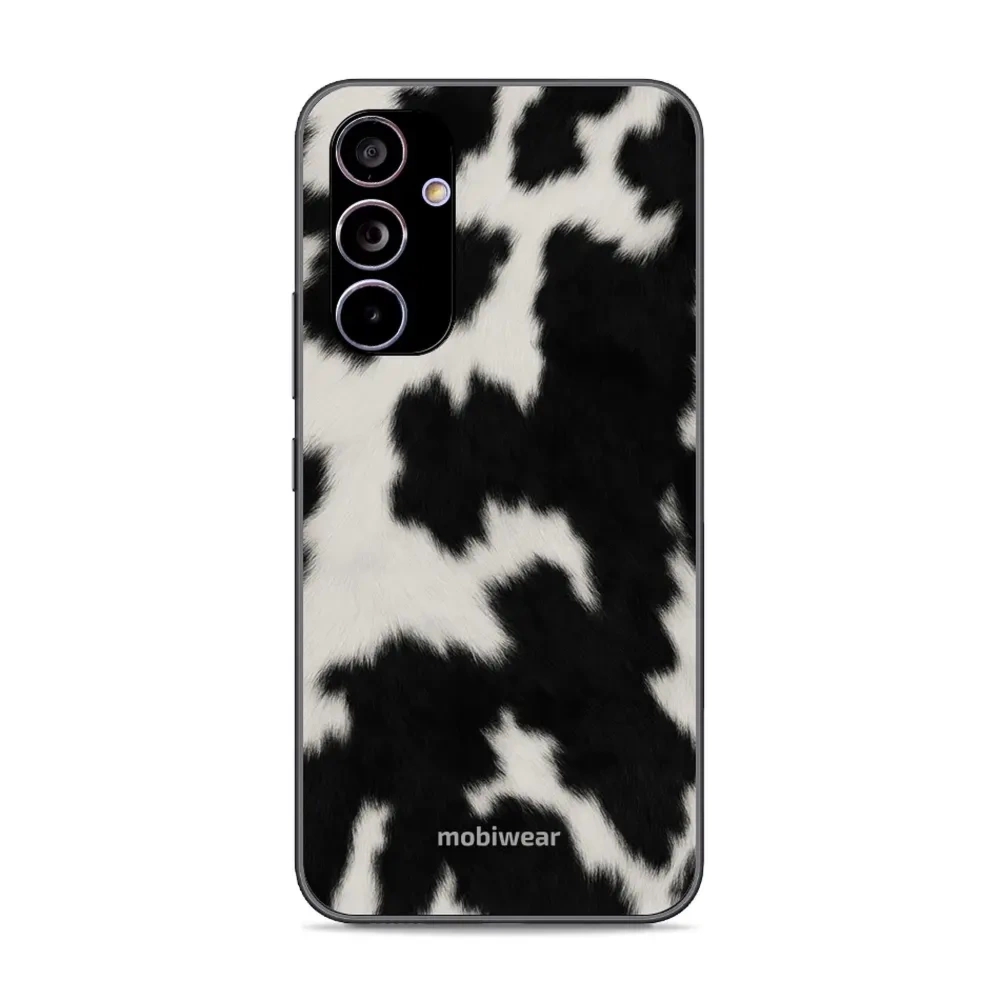 Etui ochronne do Galaxy A54 5G, Mobiwear Glossy Case, krowie futerko