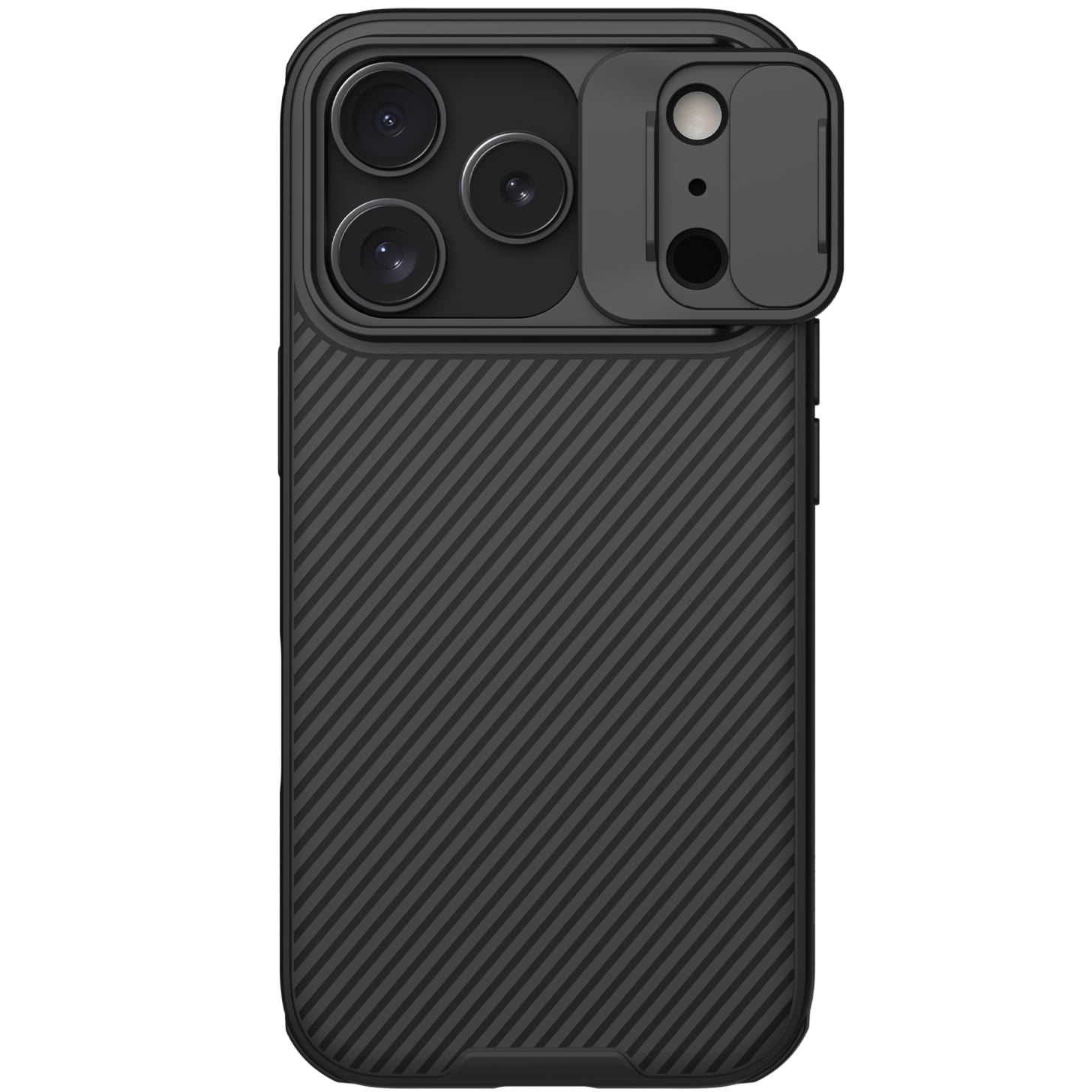 Etui Nillkin CamShield Pro do iPhone 17 Pro, czarne