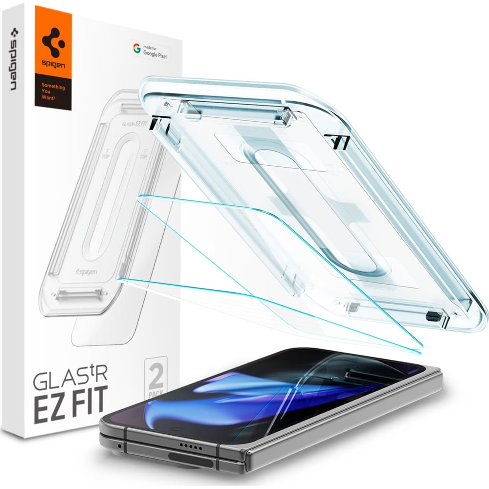 OUTLET: Szkło do etui + Aplikator Spigen Glas.tr EZ Fit 2-Pack do Google Pixel 9 Pro Fold