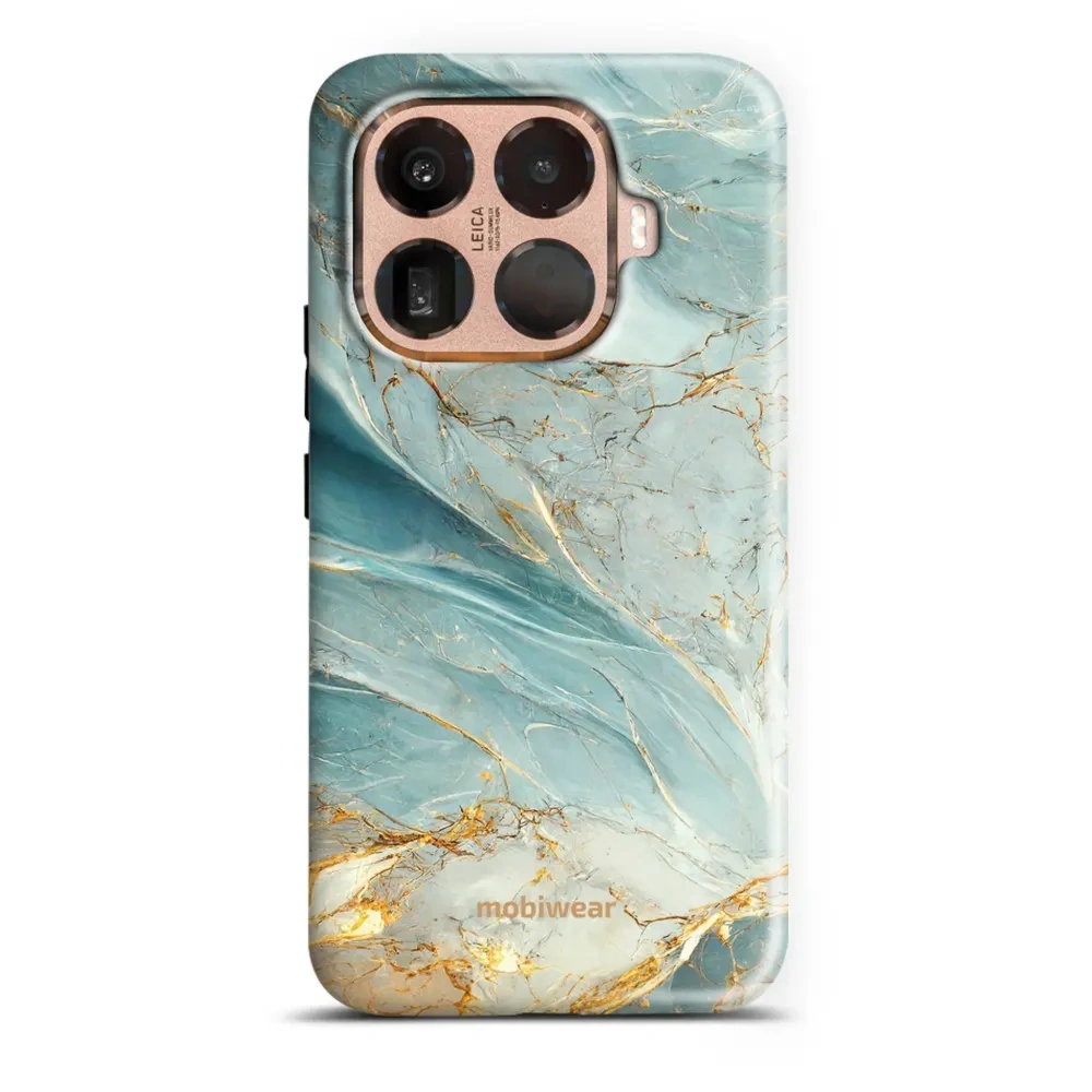 Etui ochronne do Xiaomi 15T Pro, Mobiwear Elite Pro, żyła lazuru
