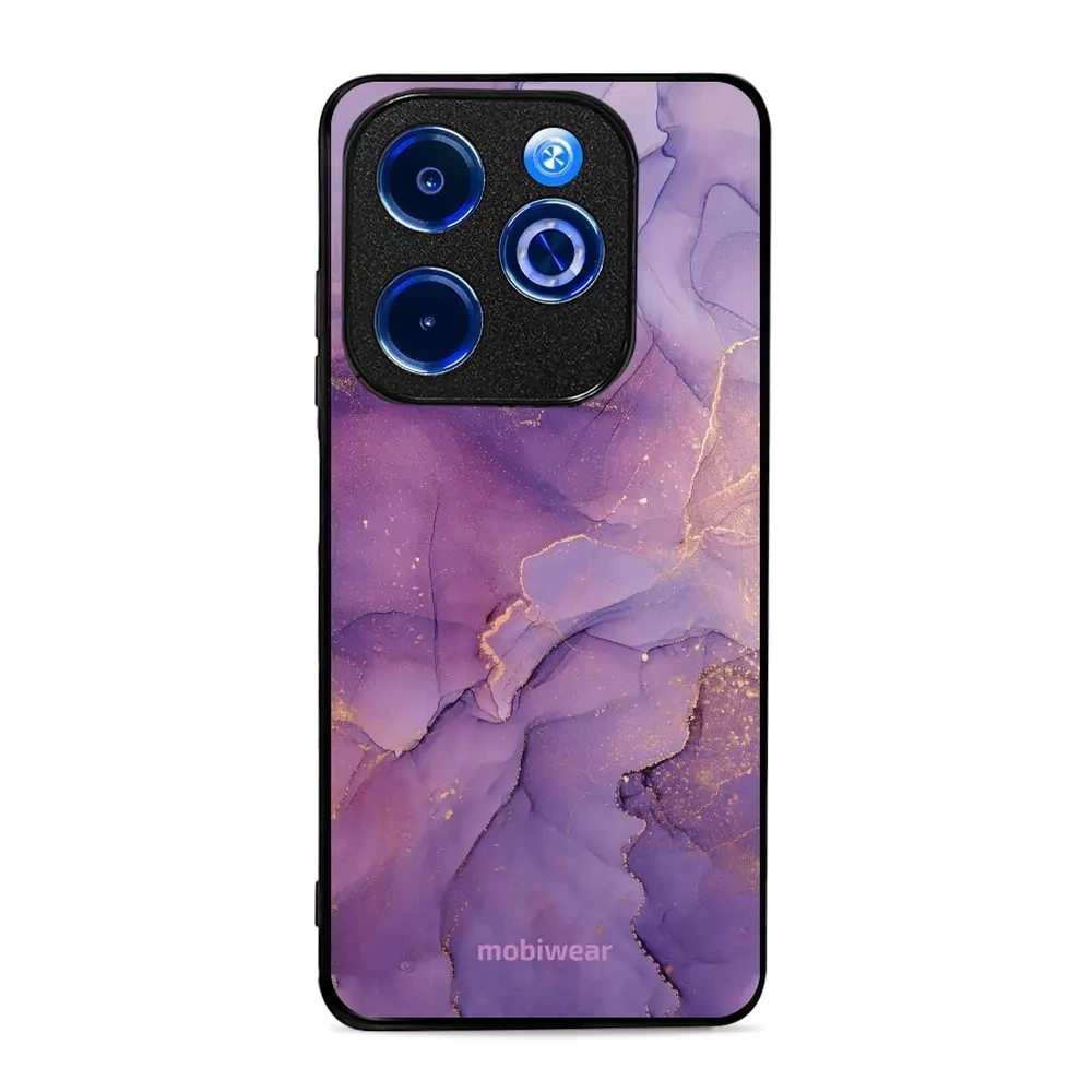 Image of Etui ochronne do Infinix Hot 40i, Mobiwear Glossy Case, fioletowe