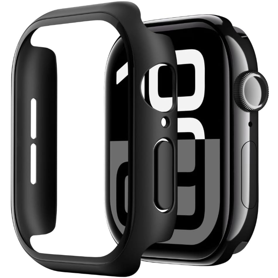 Etui + szkło Belkin SF TemperedCurve Treated 2w1 do Apple Watch 11 / 10 (42 mm), czarne