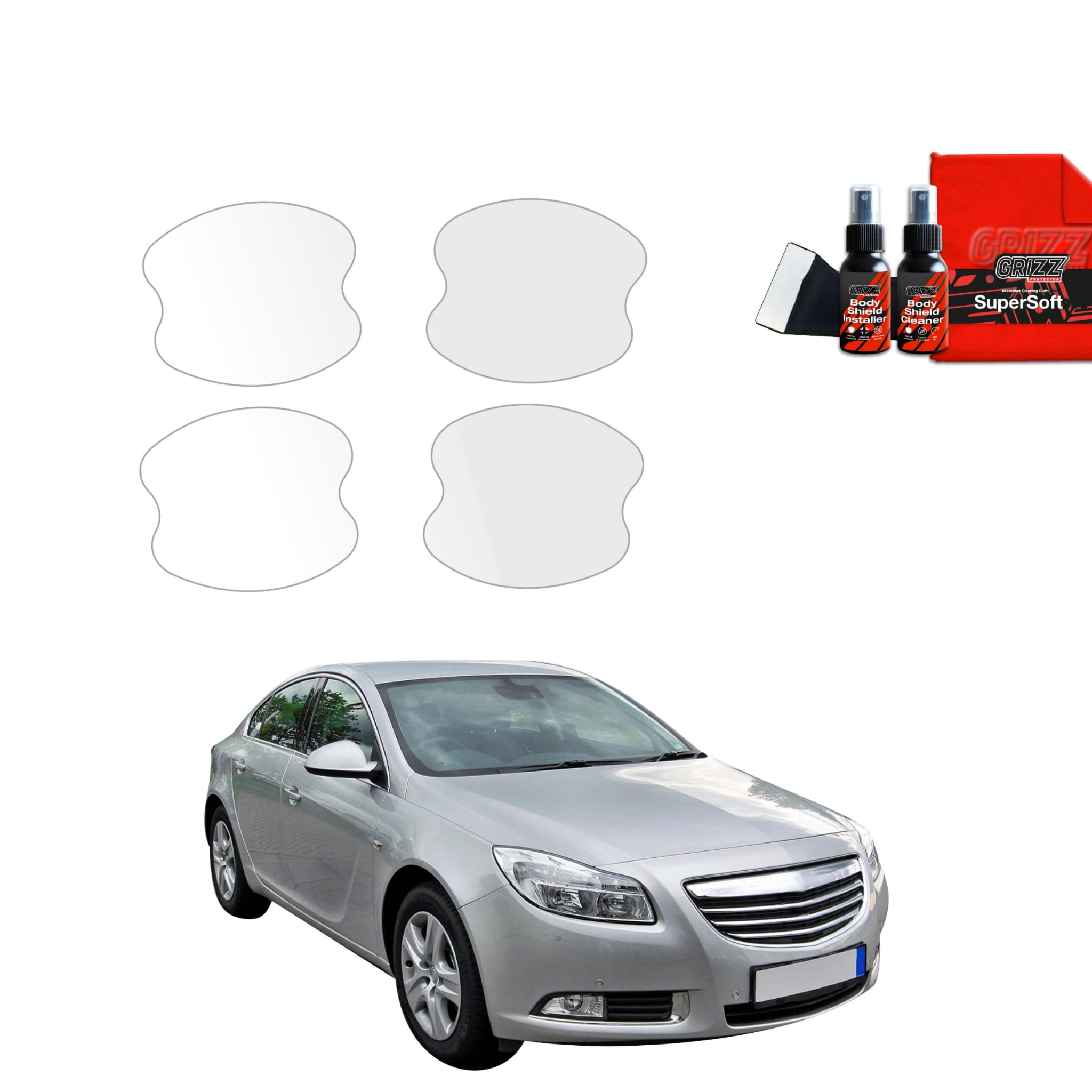 4w1 Folia ochronna pod klamki Grizz Protector do Opel Insignia A Kombi 5D (2008-2013)