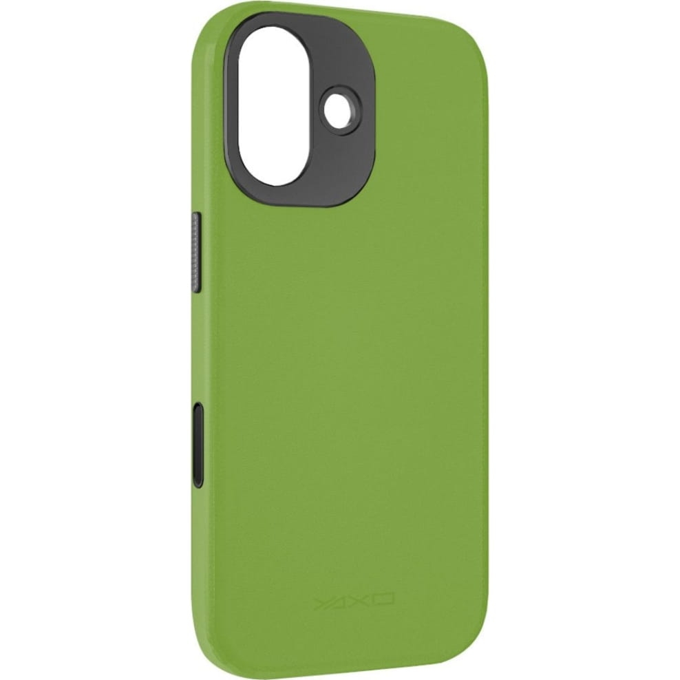 Etui YAXO Leather Gear Slim Case MagSafe do iPhone 17, zielone