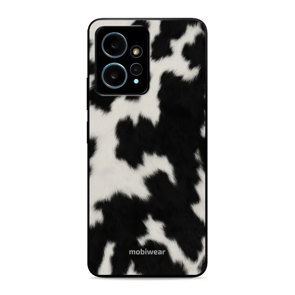 Etui ochronne do Xiaomi Redmi Note 12 4G, Mobiwear Glossy Case, krowie futerko