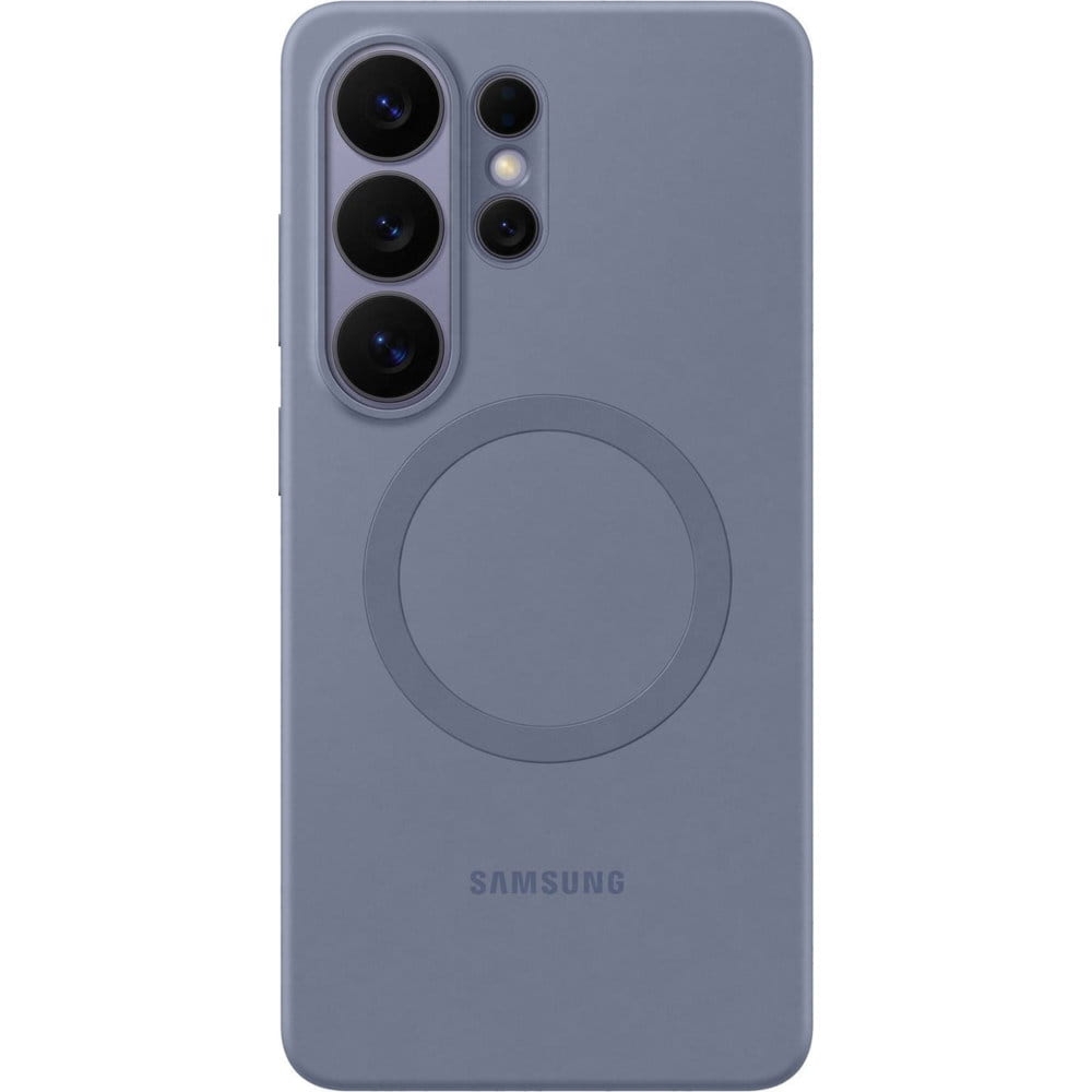 Oryginalne etui Samsung Silicone Magnet Case do Galaxy S26 Ultra, do MagSafe, niebieskie