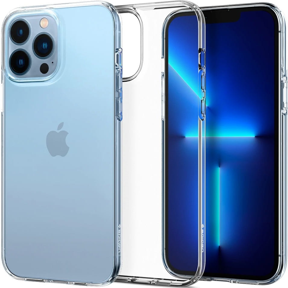 Image of OUTLET: Etui Spigen Liquid Crystal iPhone 13 Pro, przezroczyste