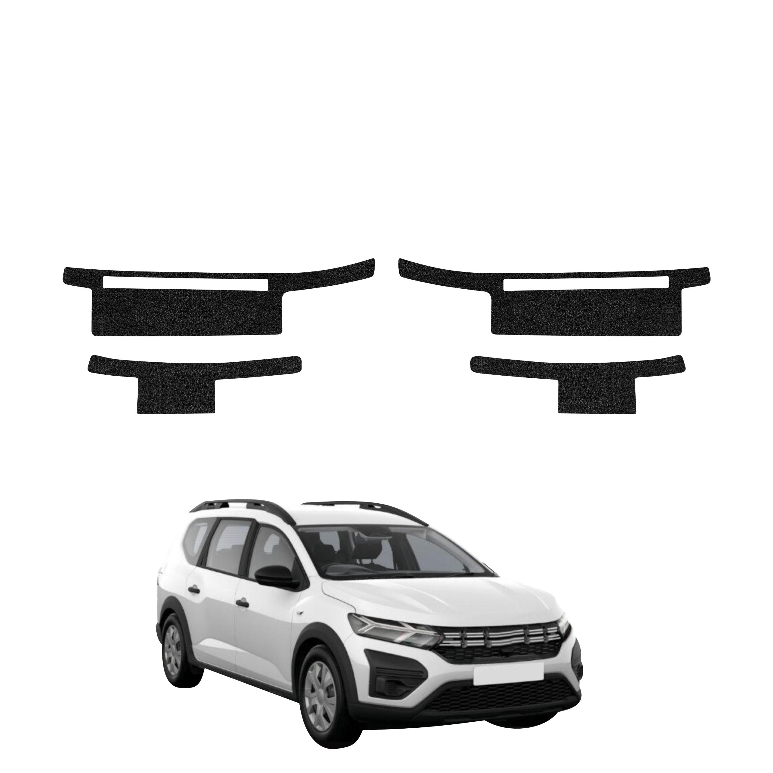 4w1 Czarna powłoka techniczna Grizz Protector na progi Dacia Jogger (2022-2026)