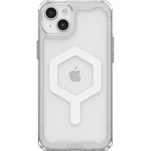 Image of Etui Urban Armor Gear Plyo MagSafe do iPhone 15 Plus, przezroczysto-białe