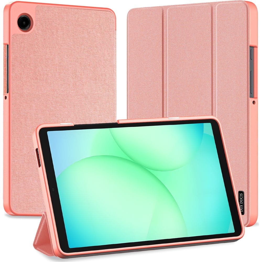 Etui z klapką Dux Ducis Domo do Galaxy Tab A11 / Tab A9, różowe