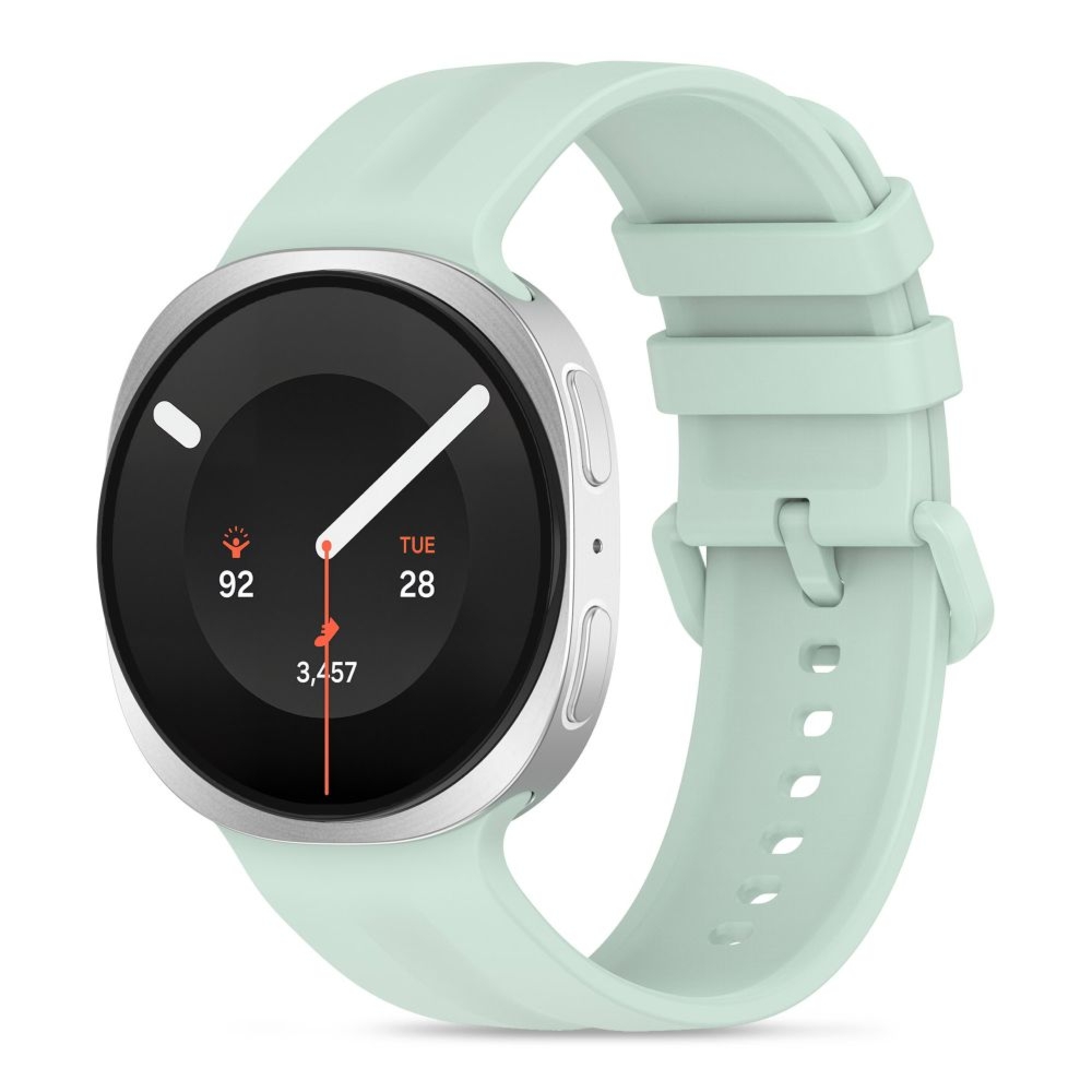 Pasek Tech-Protect Silicone Evo do Samsung Galaxy Watch 9 40 mm / 44 mm / 8 40 mm / 44 mm / 8 Classic 46 mm, miętowy