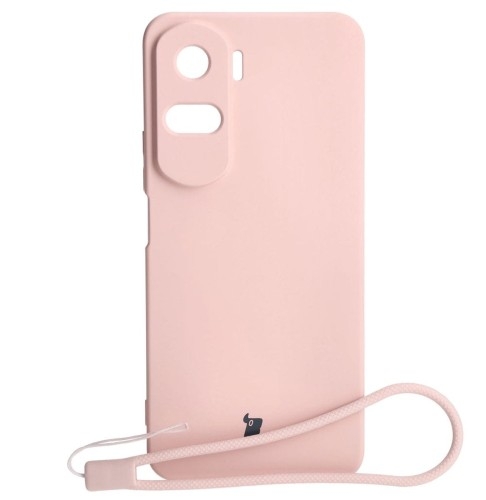 Image of Etui Bizon Case Silicone do Honor 90 Lite, jasnoróżowe