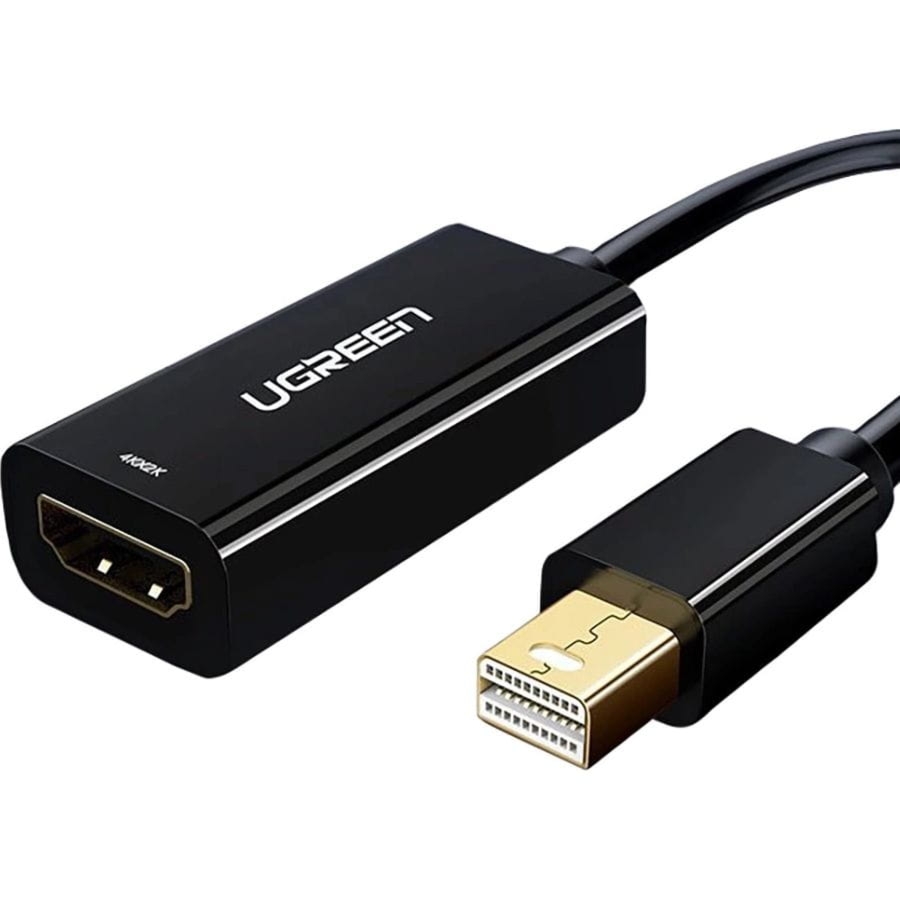 Adapter przejściówka Ugreen MD112 Mini DisplayPort Thunderbolt 2.0 (męski) do HDMI (żeński), 0,25 m, czarny