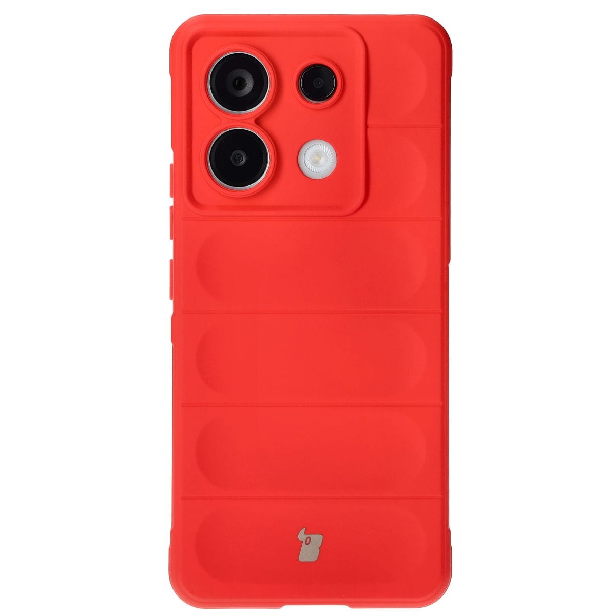 Image of Pancerne etui Bizon Case Tur do Xiaomi Poco X6 / Xiaomi Redmi Note 13 Pro 5G, czerwone