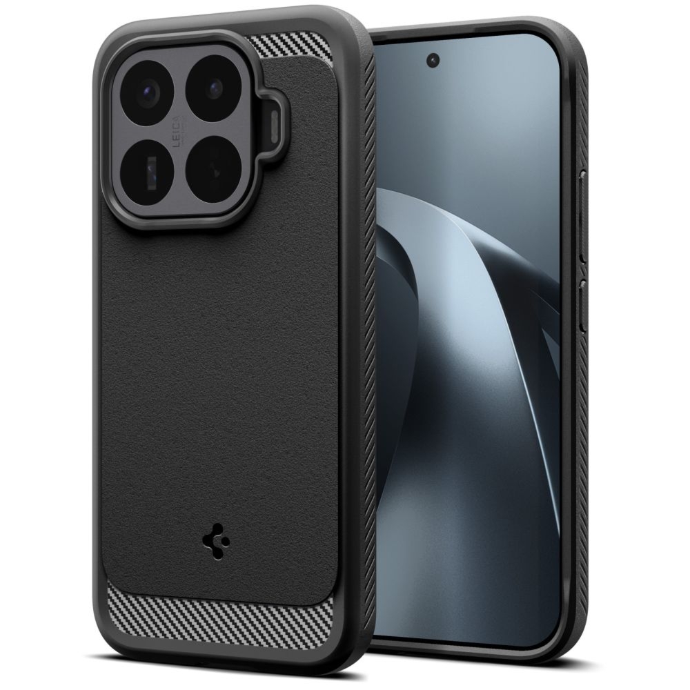 OUTLET: Etui Spigen Rugged Armor do Xiaomi 17T, czarne
