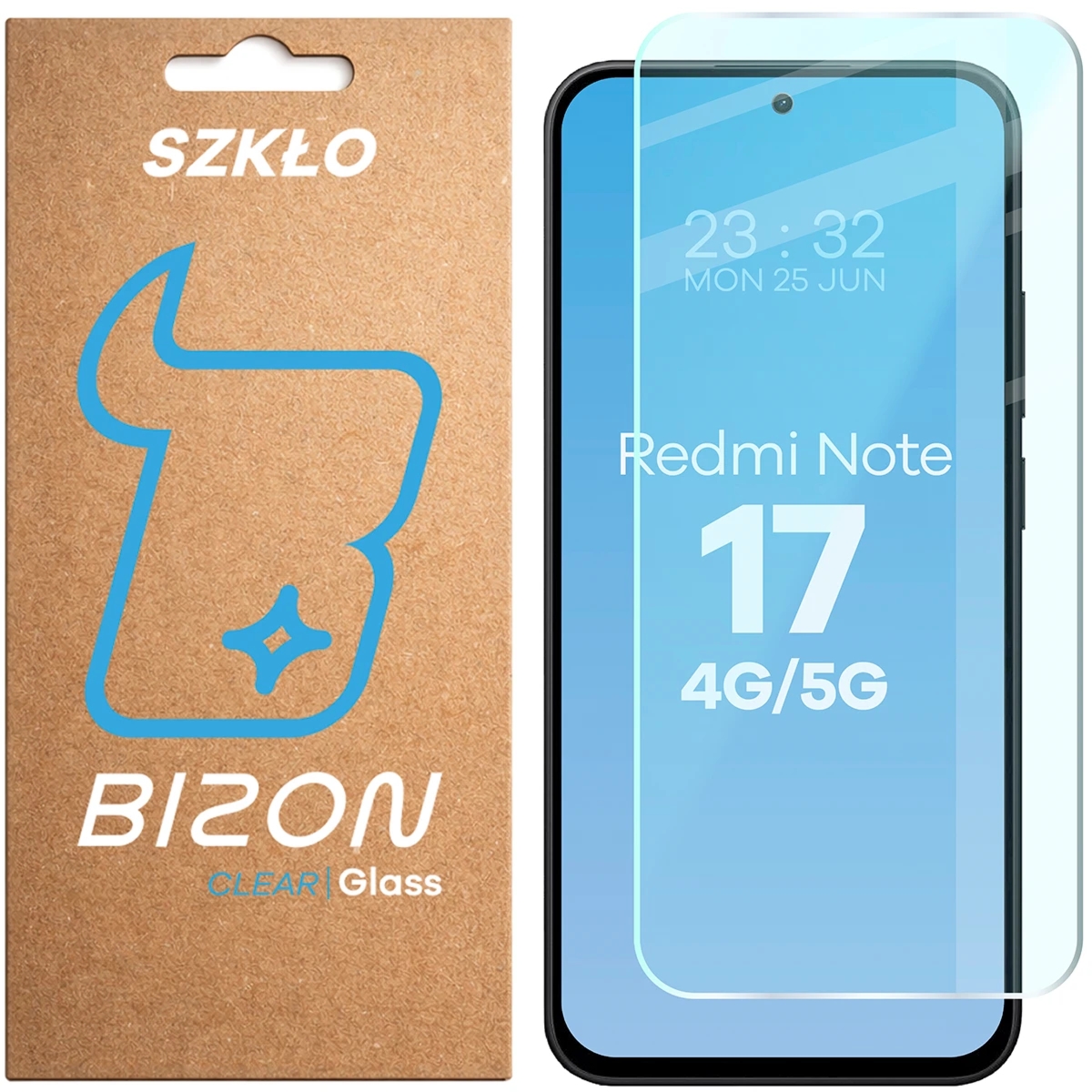Szkło hartowane Bizon Glass Clear do Xiaomi Redmi Note 17 4G/5G