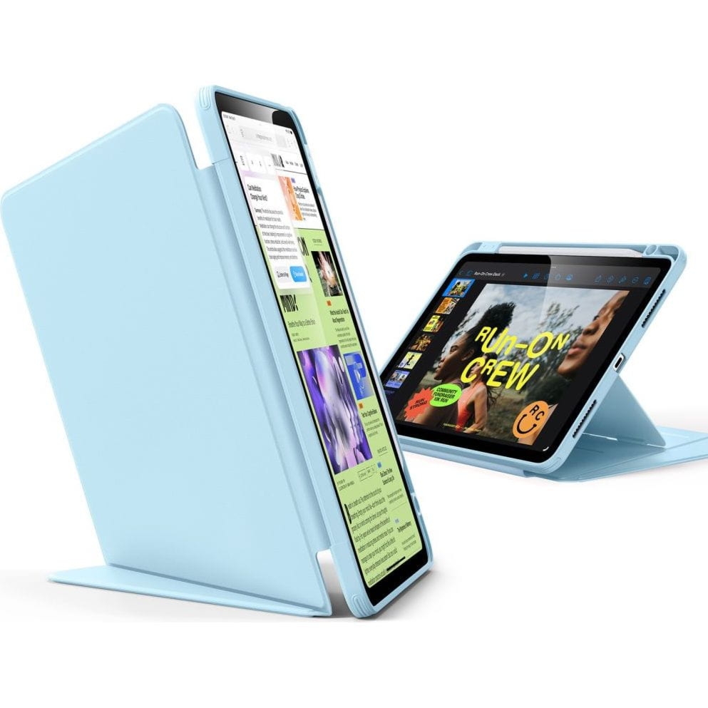 Etui z klapką ESR Flip Hybrid do iPad Air 11″ / 10.9″ 2020-2026, błękitne