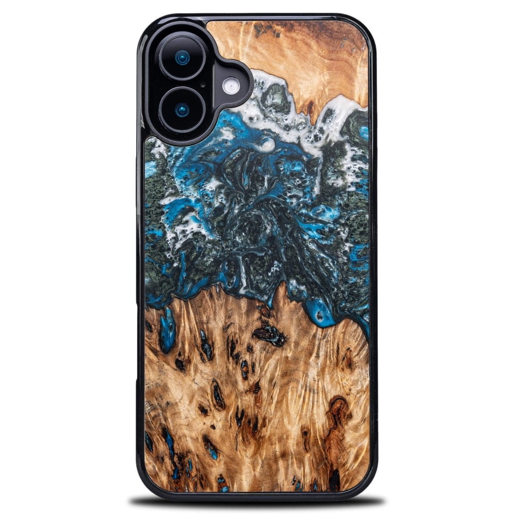 Drewniane etui do iPhone 17, Bewood Unique Planets Ziemia