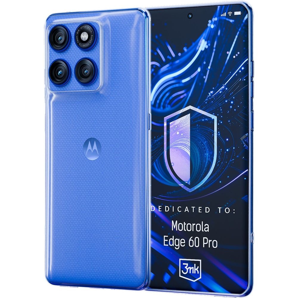 Image of Etui 3mk Clear Case do Motorola Edge 60 Pro, przezroczyste