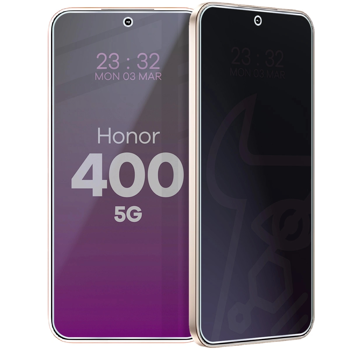 Prywatyzujące szkło hybrydowe Bizon Hybrid Shadow do Honor 400 5G, matowe