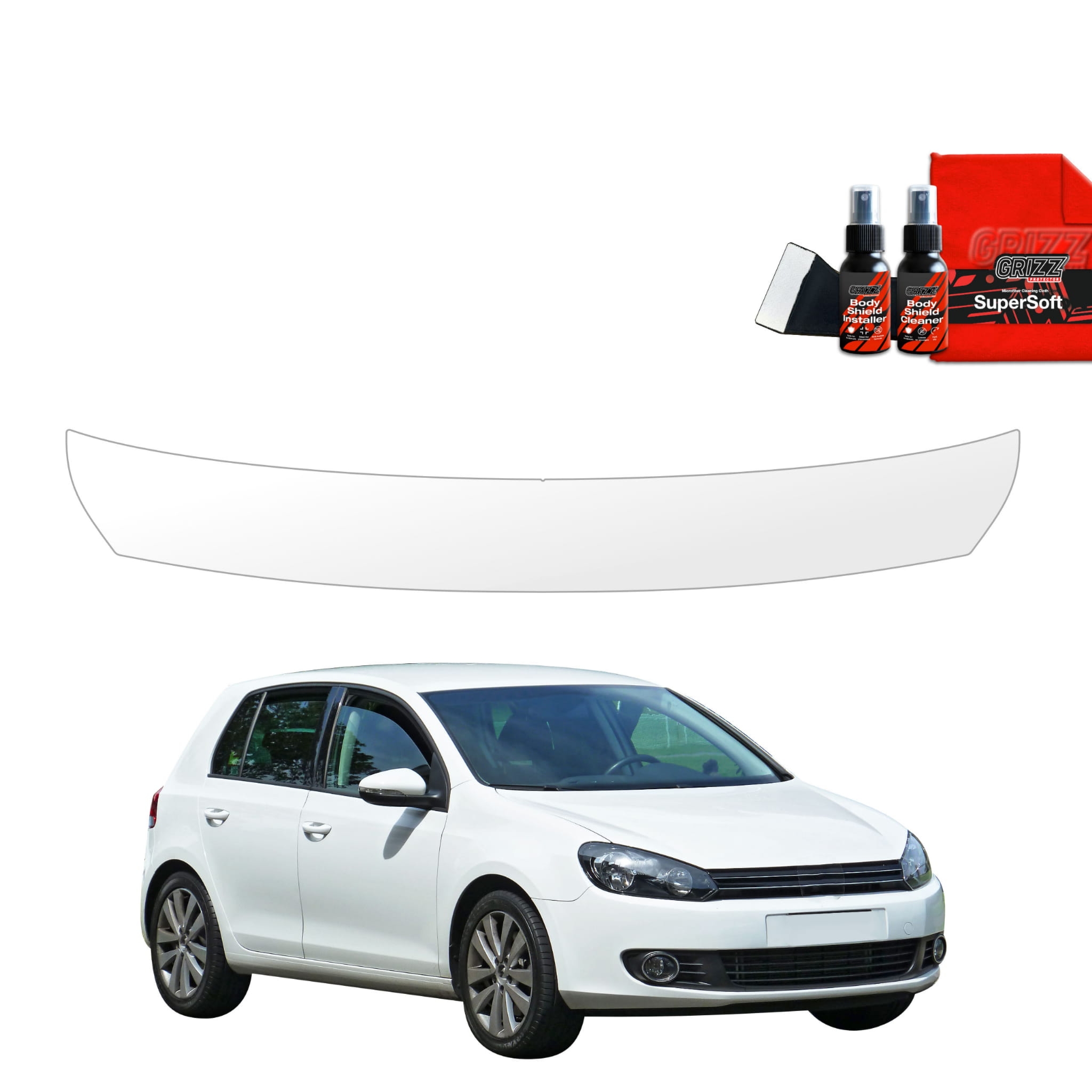 Folia ochronna na próg bagażnika Grizz Protector do Volkswagen Golf 6 Hatchback 5D (2008-2013)