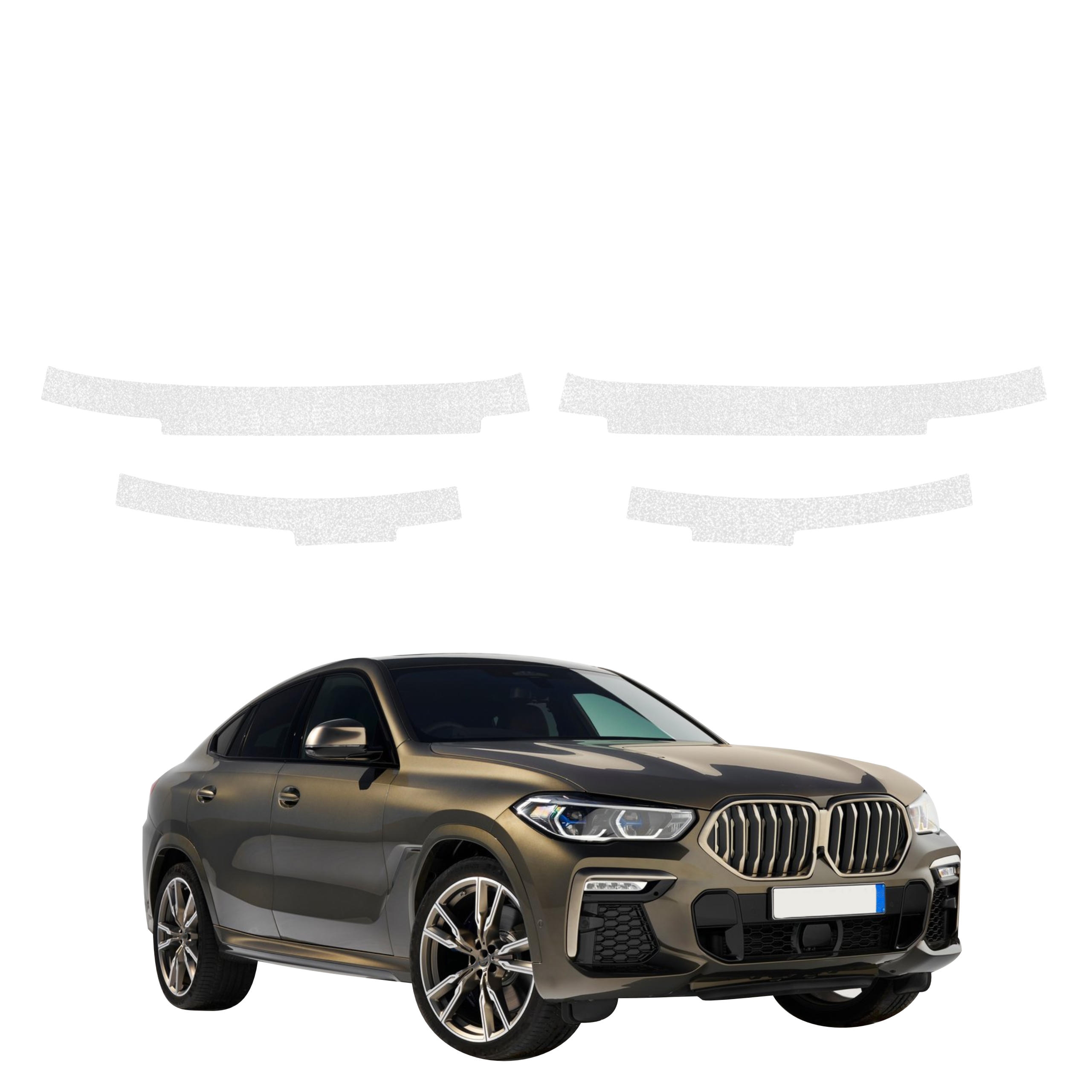 4w1 Bezbarwna powłoka techniczna Grizz Protector na progi BMW X6M (2019-2023)