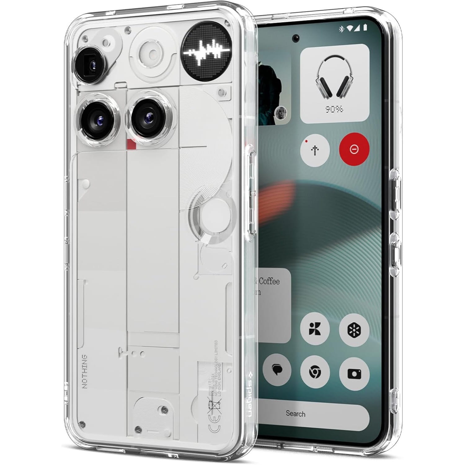 Etui Spigen Ultra Hybrid do Nothing Phone 3, przezroczyste