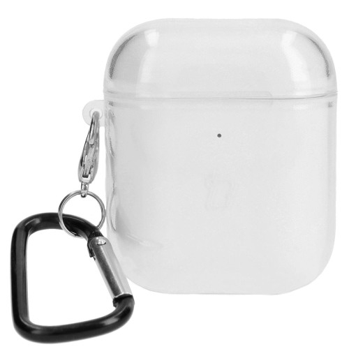 Image of Etui Bizon Case Headphone Clear do Airpods 1/2, przezroczyste