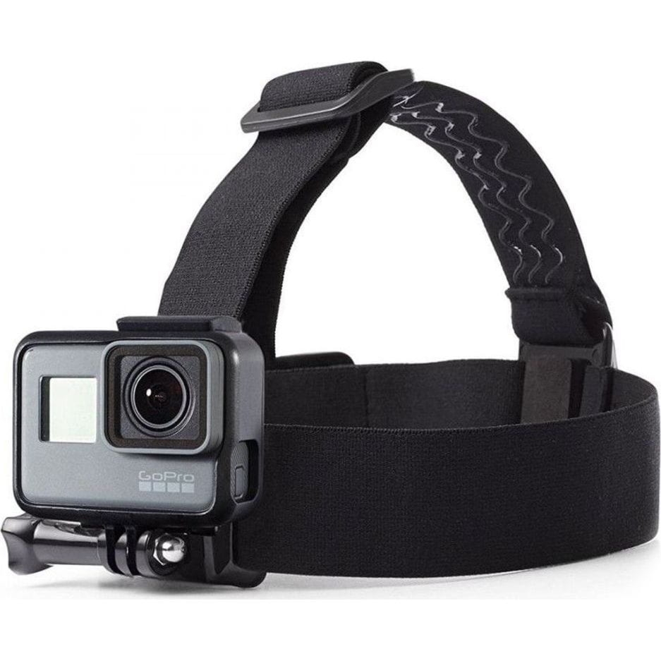 Uchwyt, opaska na głowę do kamer GoPro i DJI, Tech-Protect GA100 Head Mount, czarny