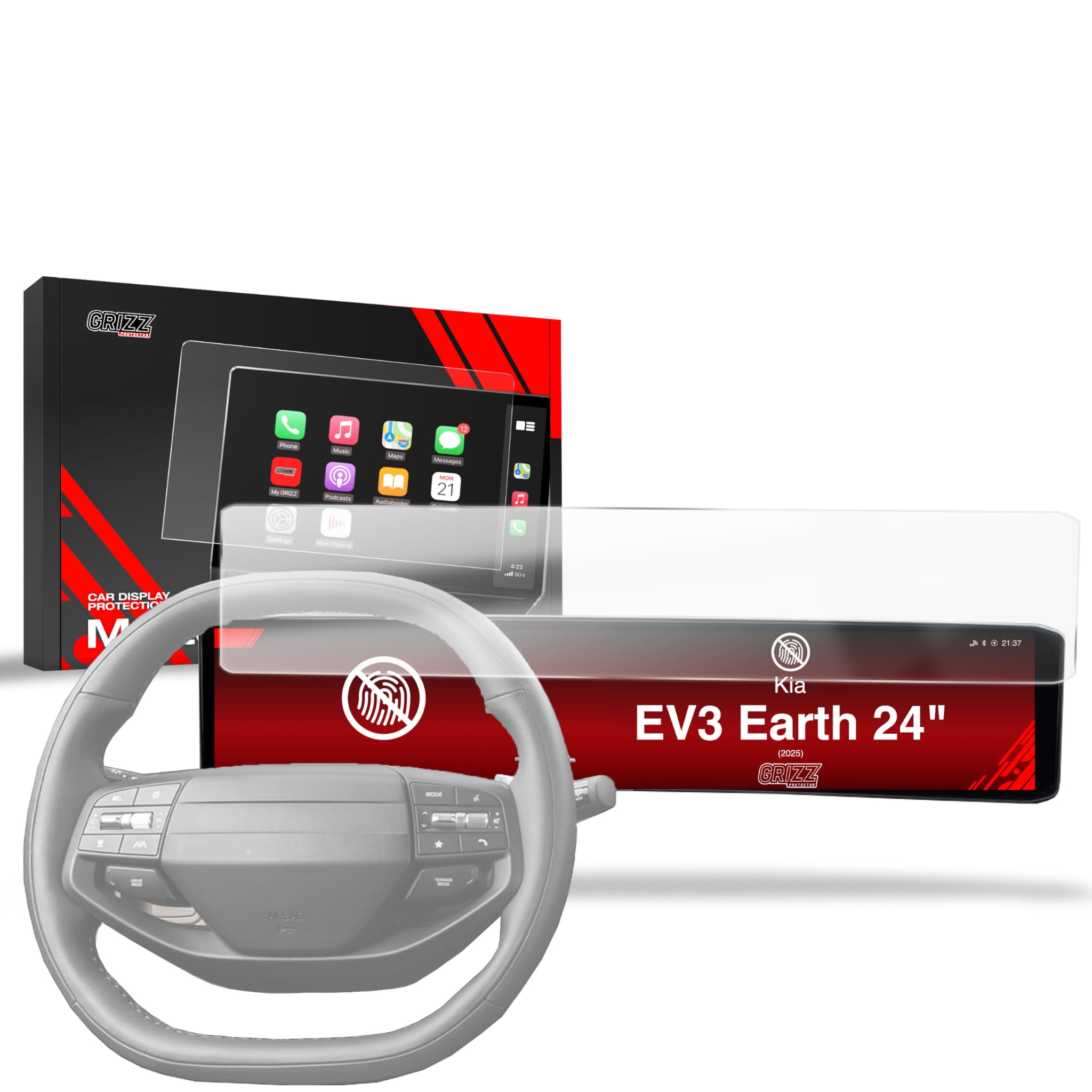 Folia matowa Grizz Protector do Kia EV3 Earth 24″ (2025-2026)