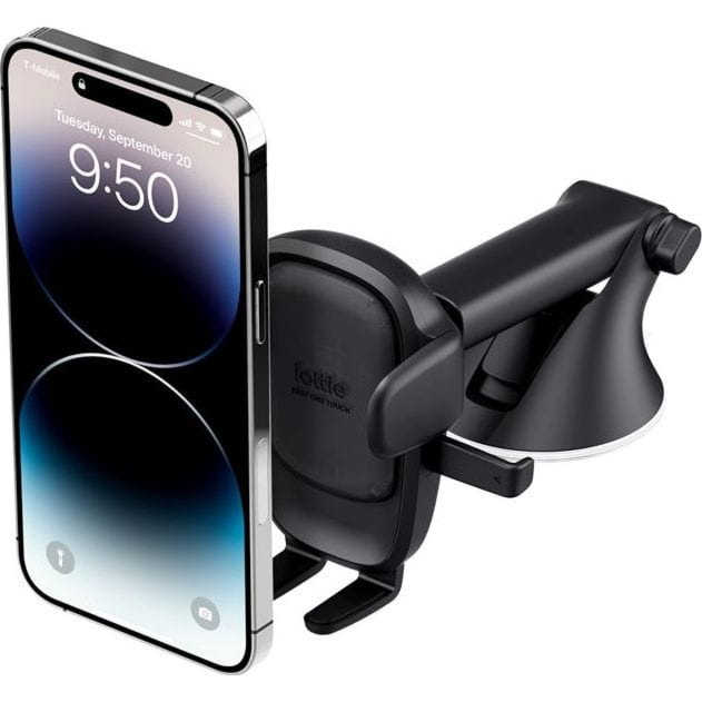 Uchwyt samochodowy na szybę / deskę rozdzielczą iOttie Easy One Touch 6 Dash & Windshield, czarny