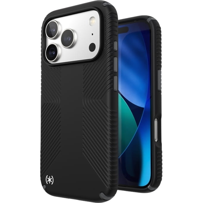 Etui Speck Presidio2 Grip do iPhone 18 Pro / 17 Pro, czarne