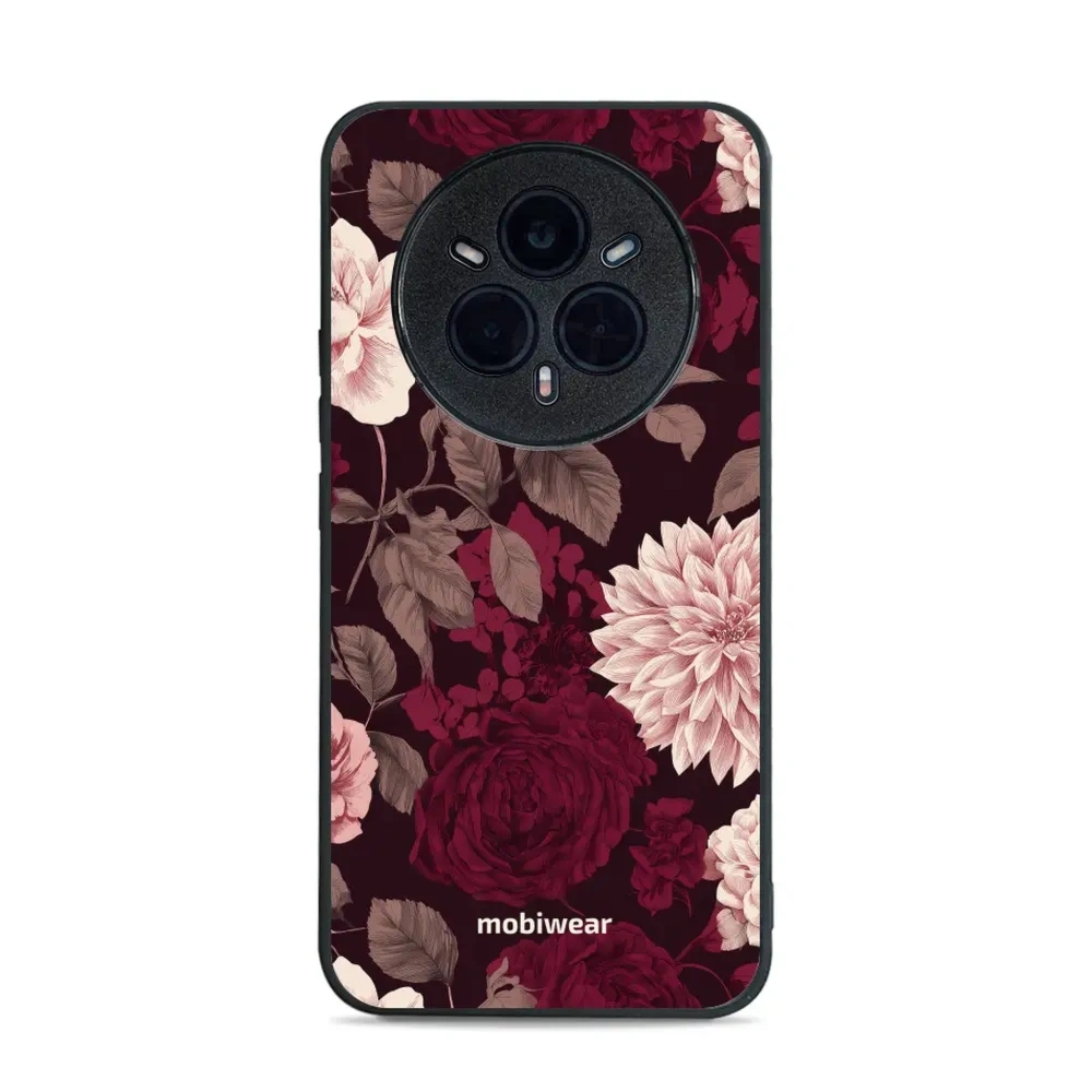 Etui ochronne do realme 14 Pro 5G, Mobiwear Glossy Case, wino i dalie