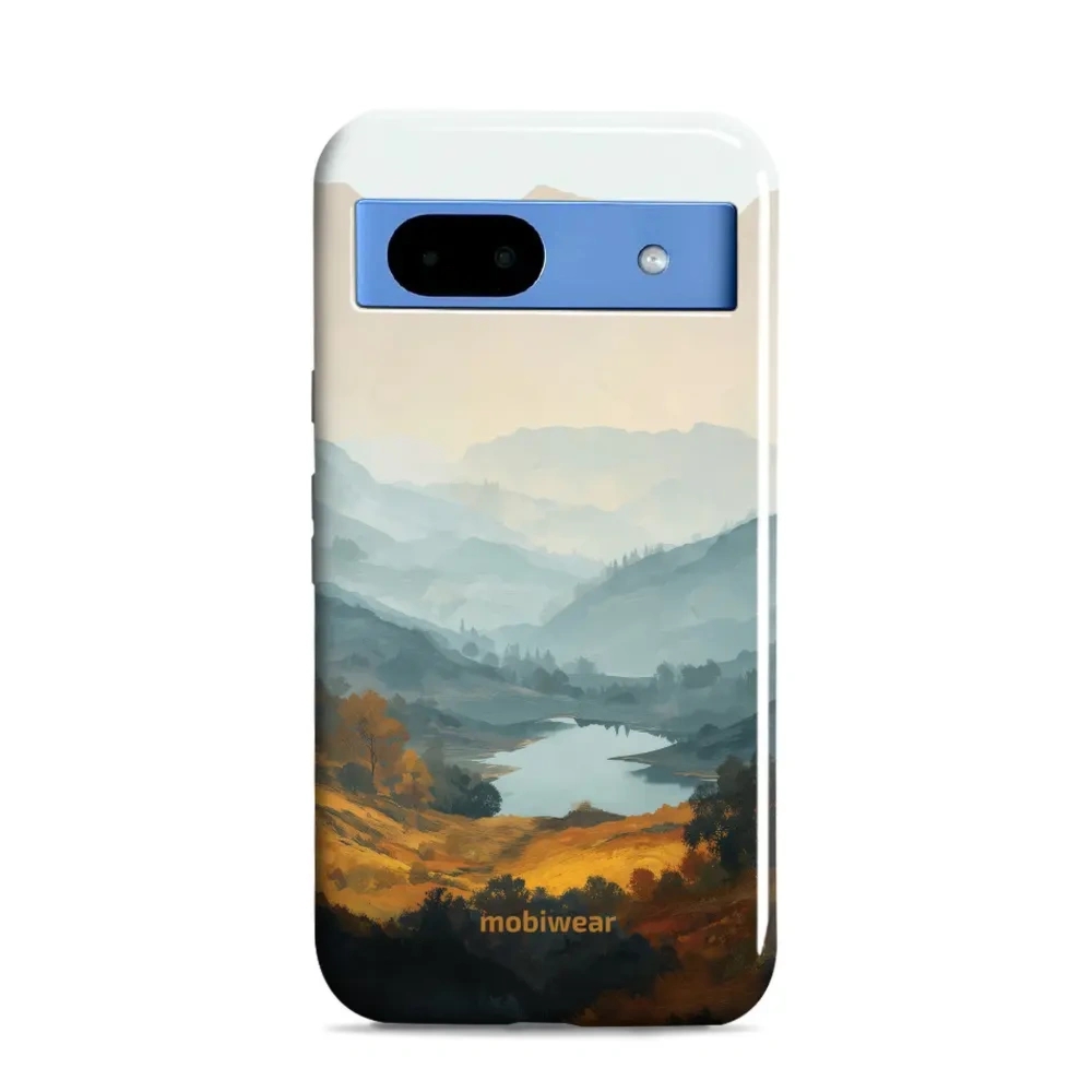 Etui ochronne do Google Pixel 8a, Mobiwear Elite Pro, jezioro w dolinie