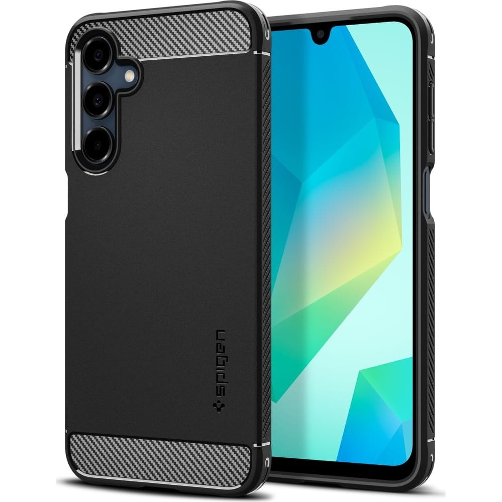 Image of Etui Spigen Rugged Armor do Galaxy A16 4G / 5G, czarne