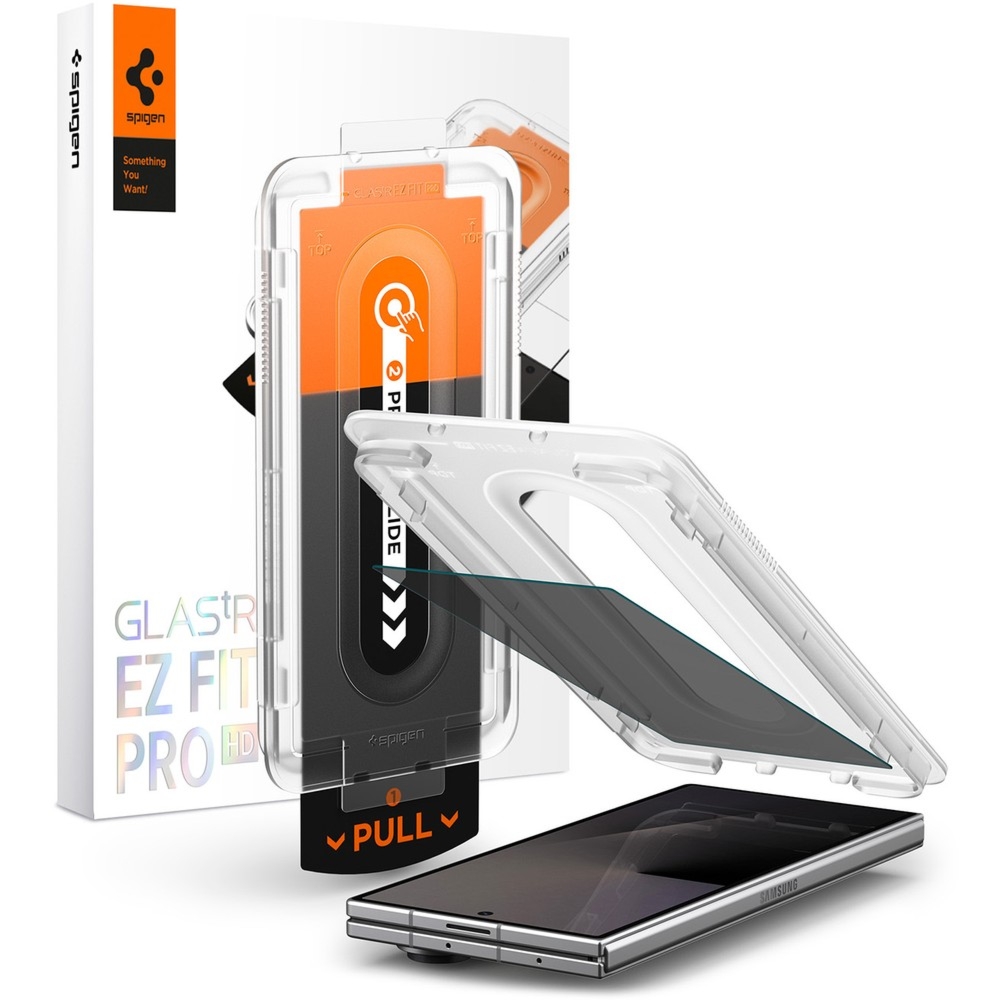 Szkło prywatyzujące do etui + Aplikator Spigen Glas.tR EZ Fit Pro Privacy 1-Pack (AC) do Galaxy Z Fold8 Ultra / Fold7