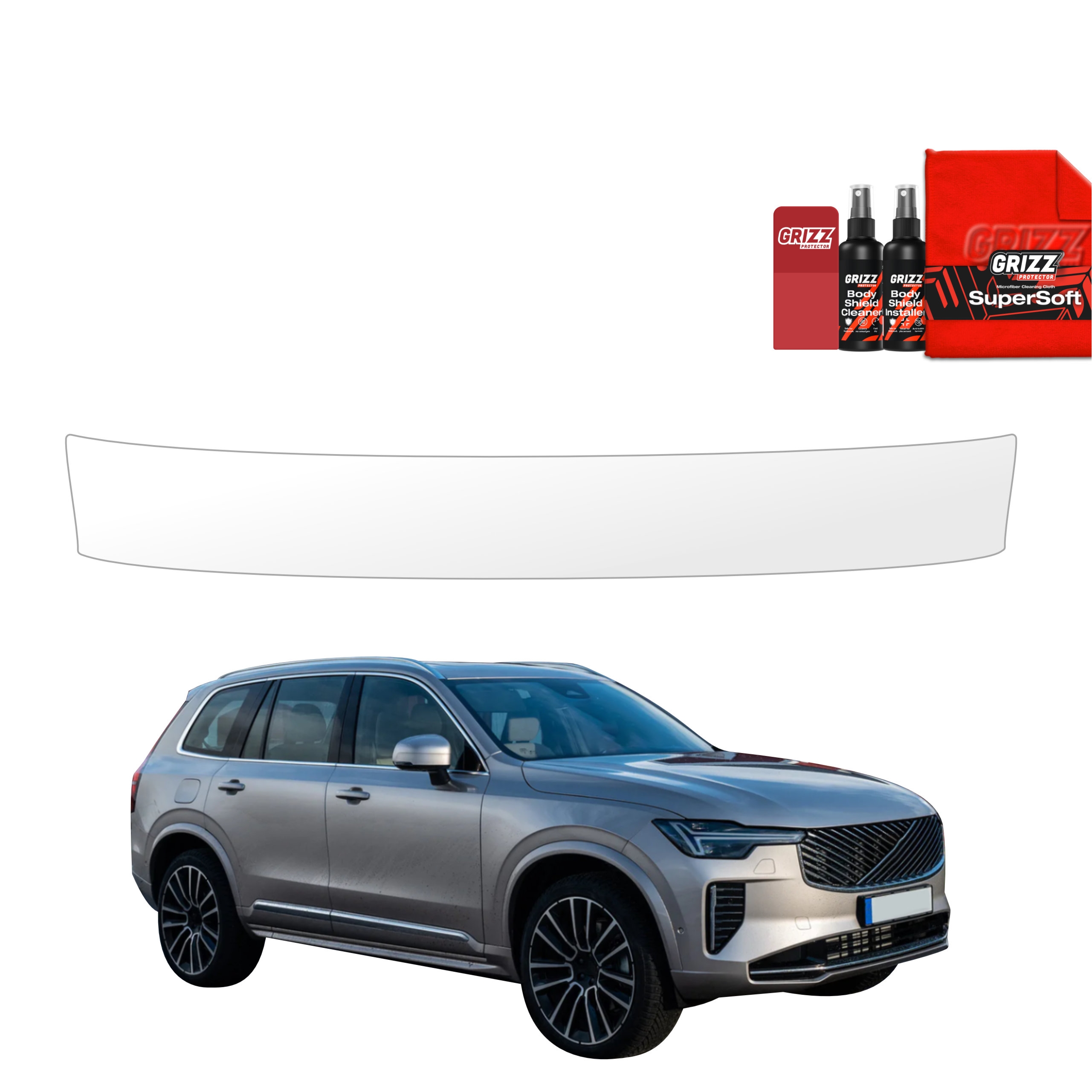 Folia ochronna Grizz Protector na próg bagażnika do Volvo XC90 (2026)