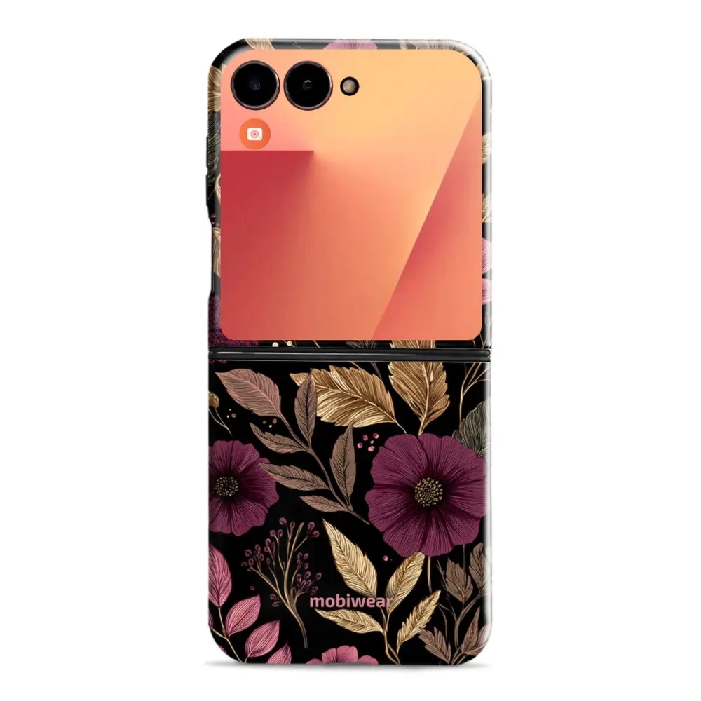 Etui ochronne do Galaxy Z Flip7, Mobiwear Elite Pro, jesień glamour