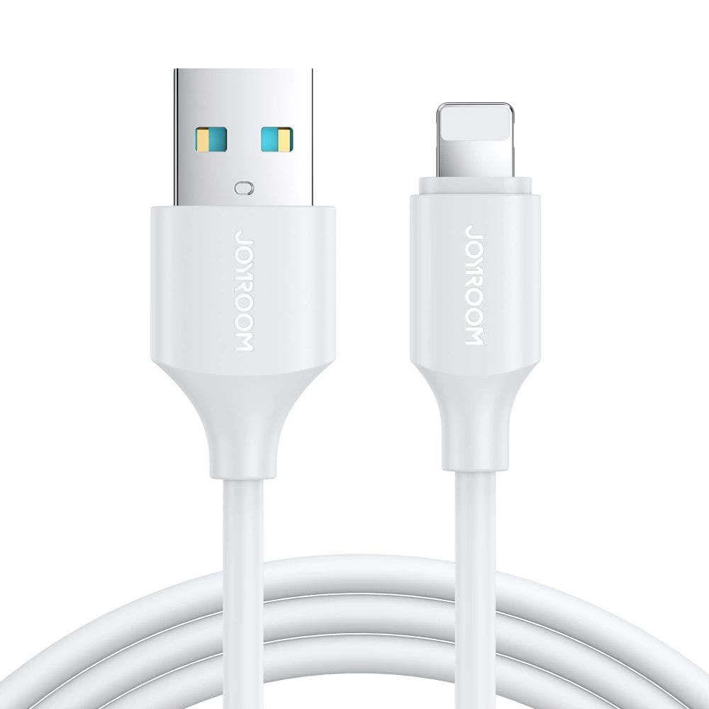 Image of Kabel do ładowania / transmisji danych Joyroom USB-A do Lightning, 2.4A, 1m, biały