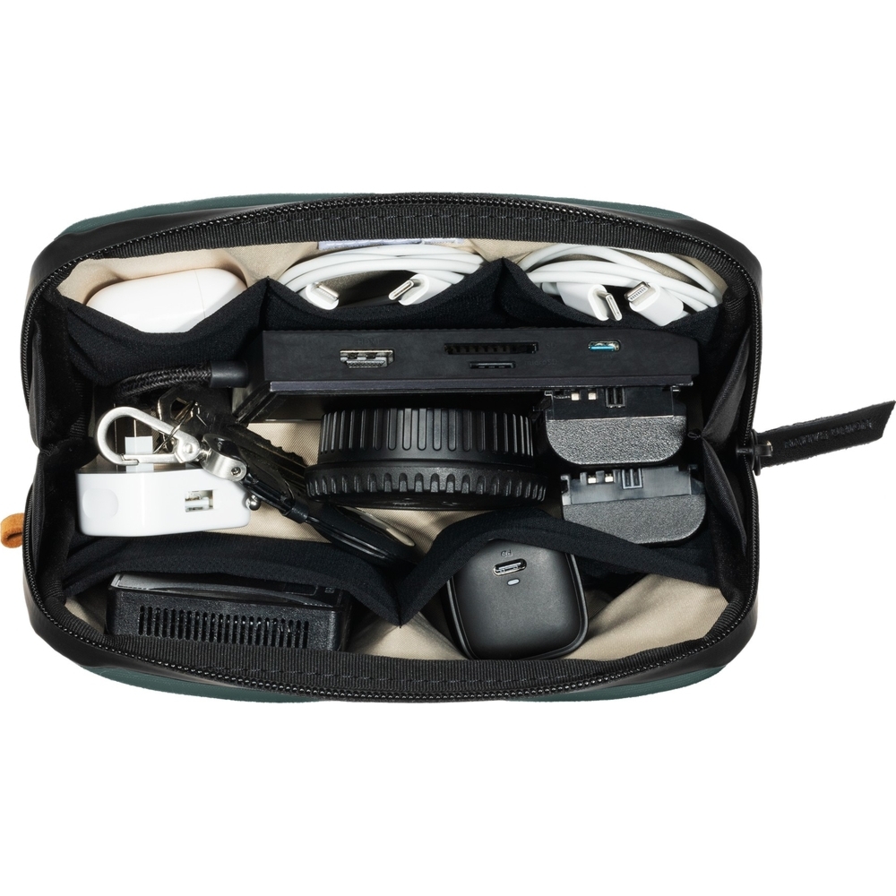 Organizer na akcesoria mobilne / kable, Native Union W.F.A Stow Lite Organizer, zielone