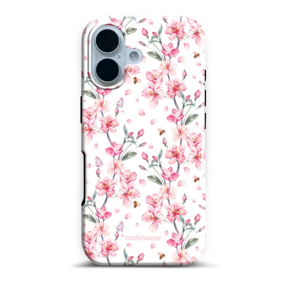 Etui ochronne do iPhone 17, Mobiwear Elite Pro, japoński bukiet