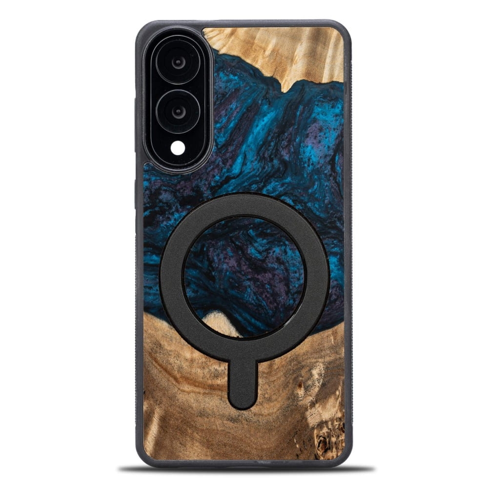 Drewniane etui do Galaxy S25 Edge, Bewood Unique Planets Neptun do MagSafe