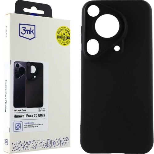 Image of Etui 3mk Matt Case do Huawei Pura 70 Ultra, czarne